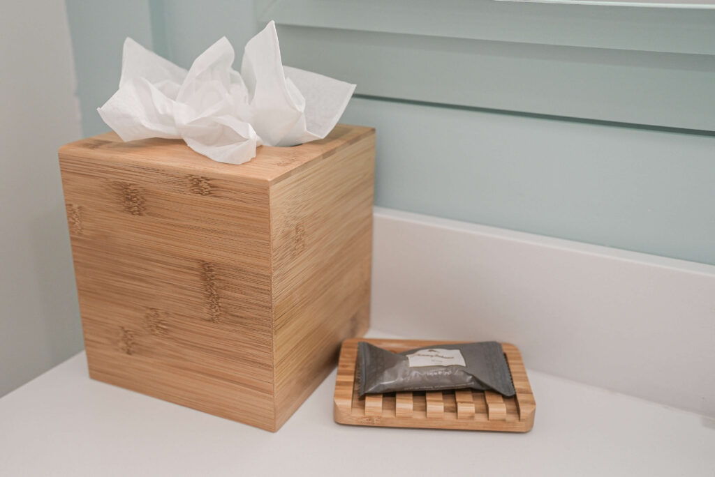 Amenities in each guest room